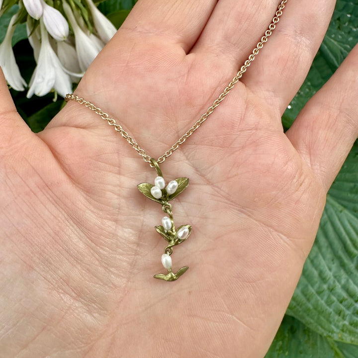 Spring Vine Pendant Necklace