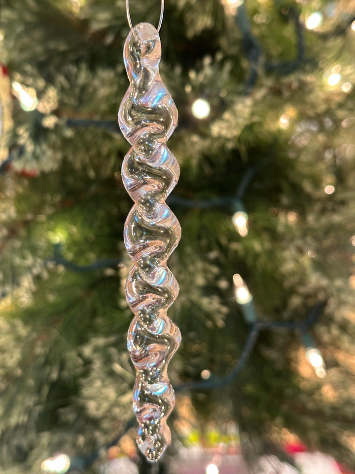 Large Glass Icicle