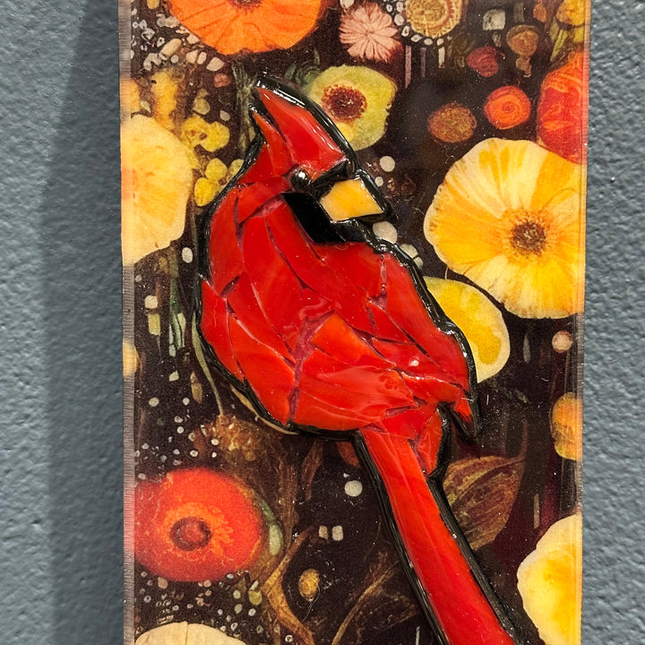 Cardinal + Flower Mosaic