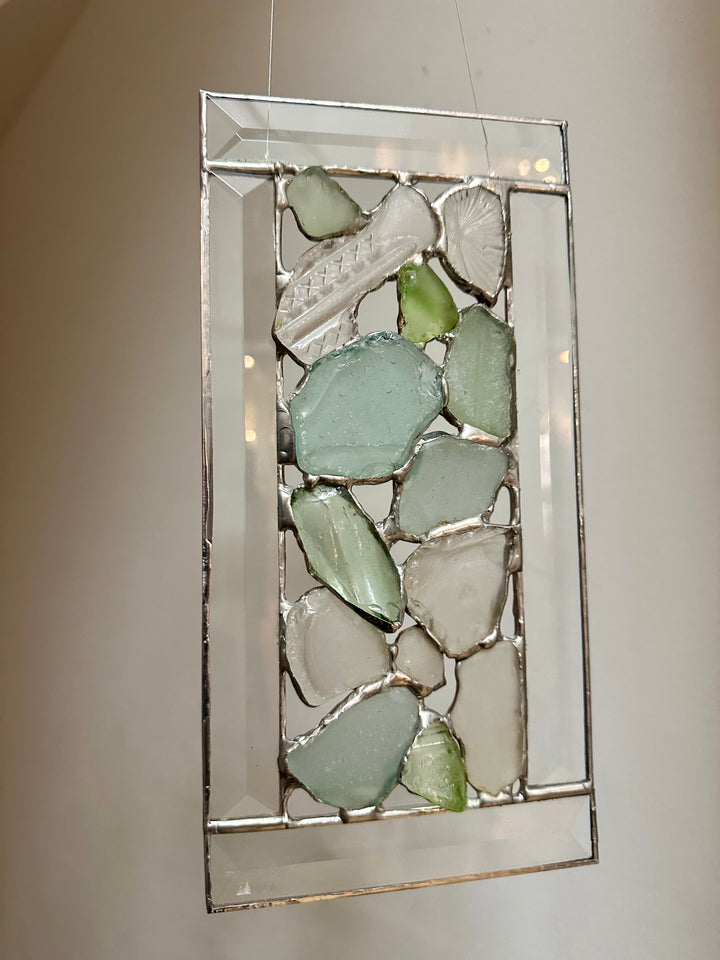Beach Glass Only Glass Panel