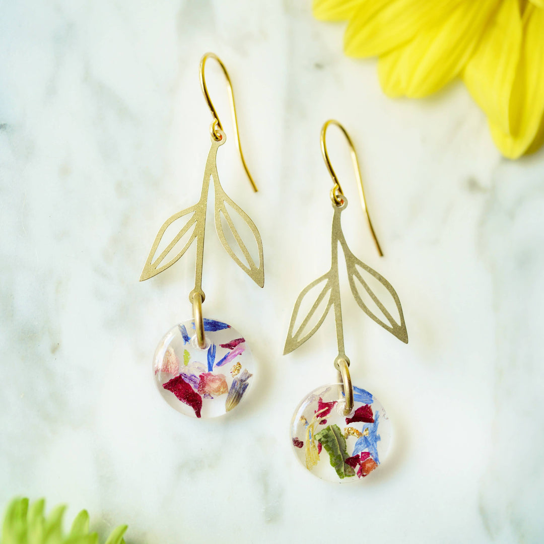 The Flower Petal Earrings