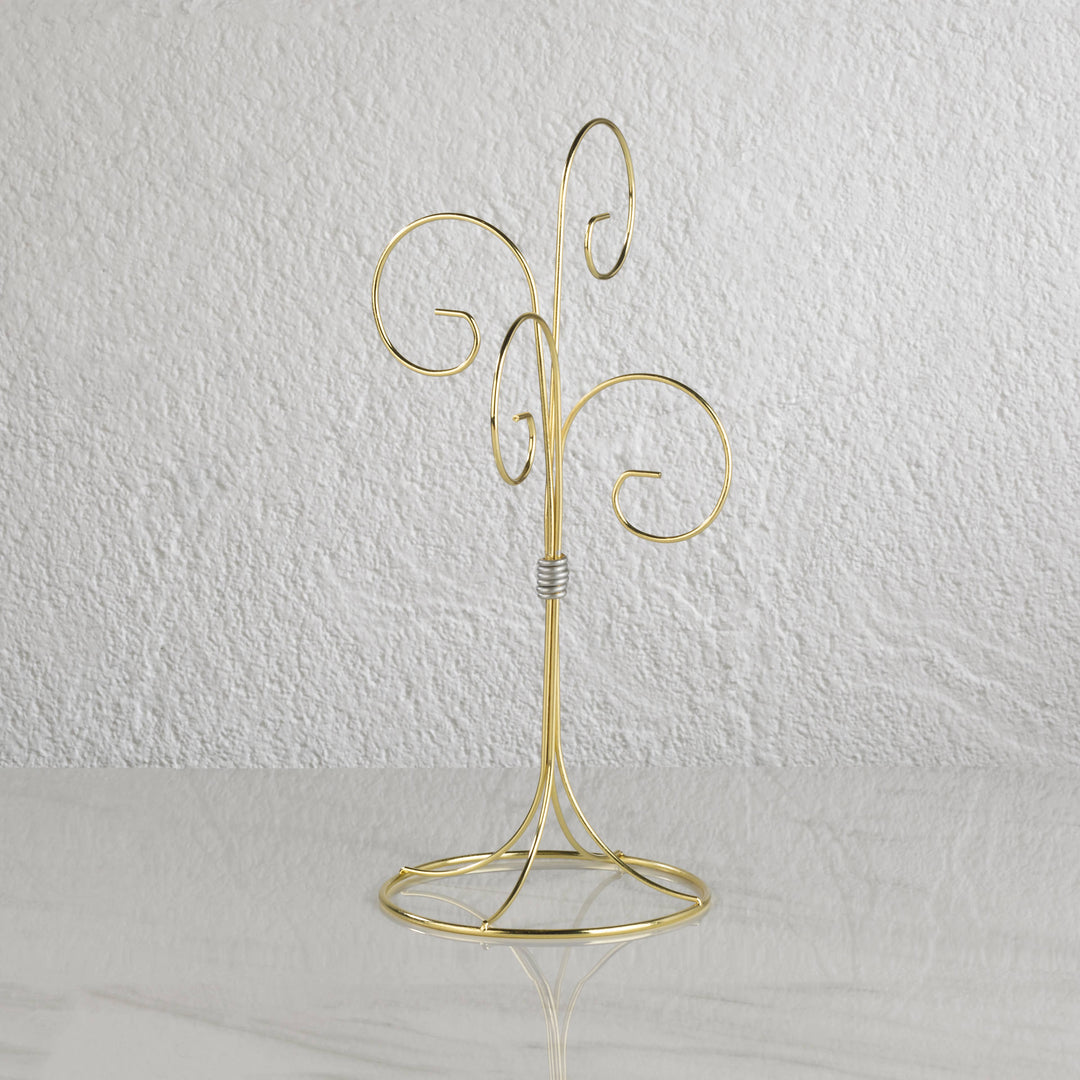 4 Arm Ornament Tree - Brass