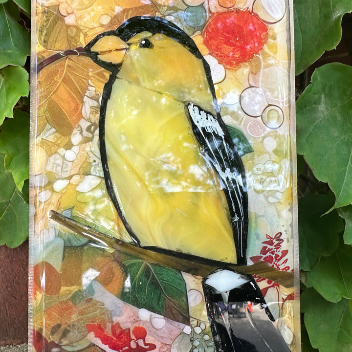 Yellow Finch Totem 1