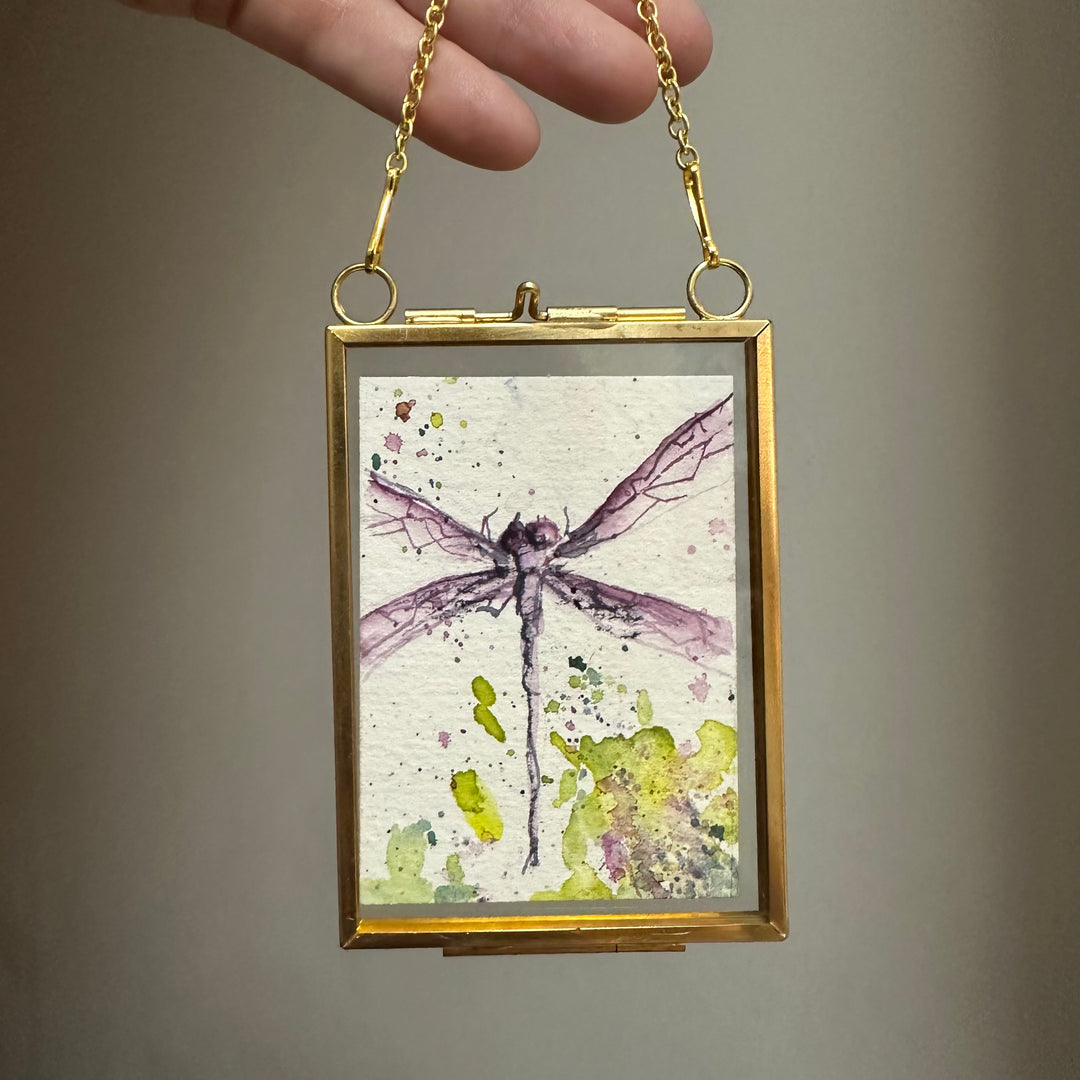 Mini Dragonfly Purple