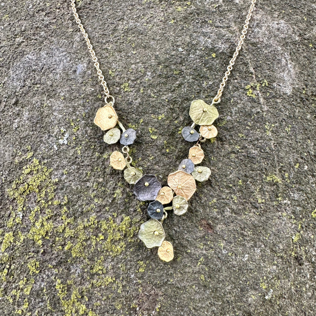 Nasturtium Pendant Necklace