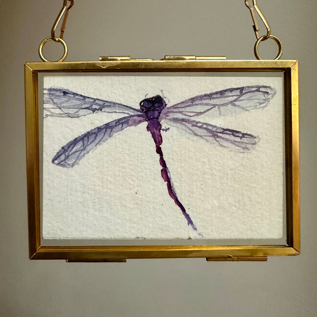 Mini Purple Dragonfly