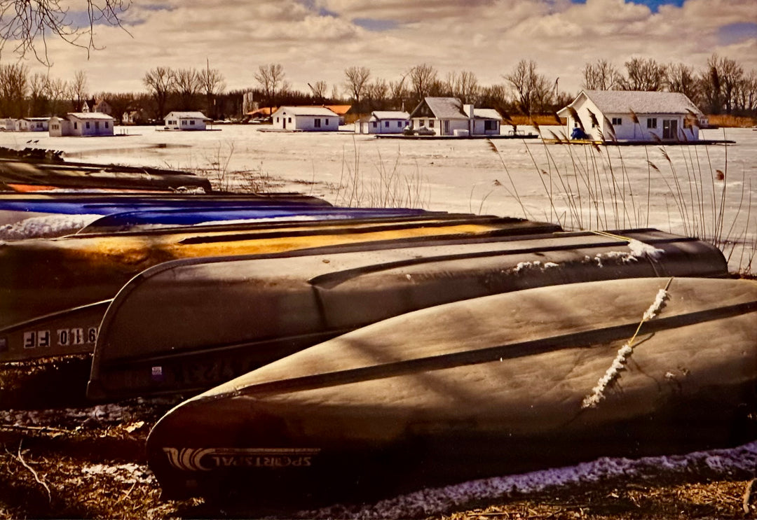 Horseshoe Pond Winter Scene