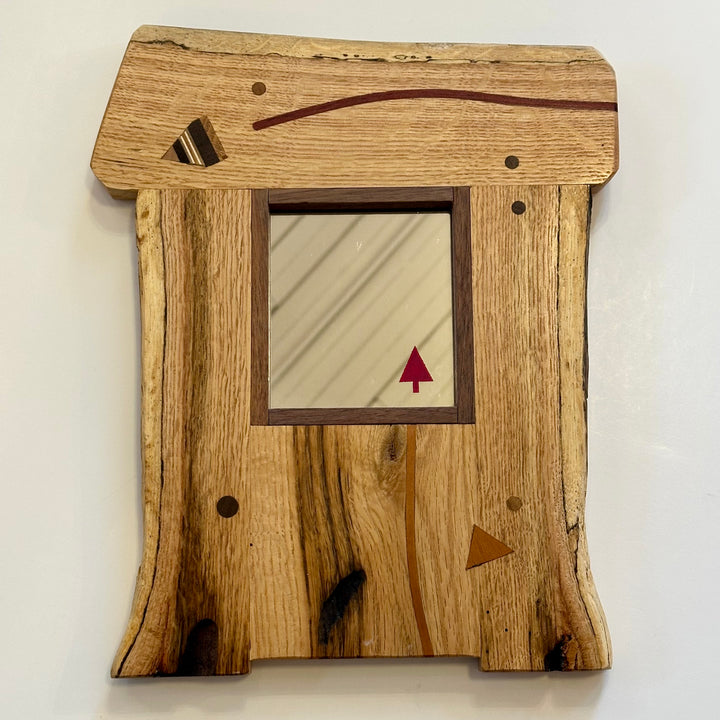 Wooden Arrow Mirror Small