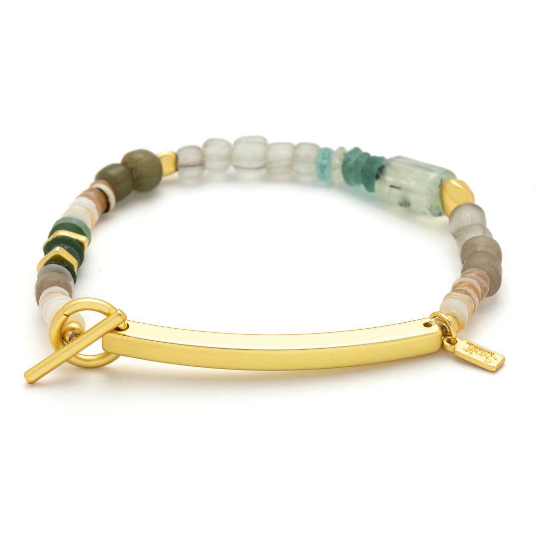 Unstoppable Hidden Bracelet Chilltonite + Gold