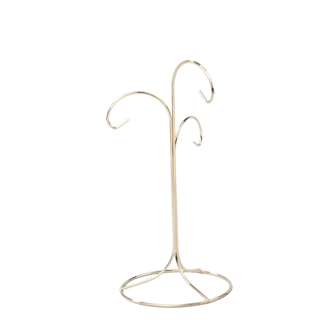 3 Arm Ornament Tree - Brass