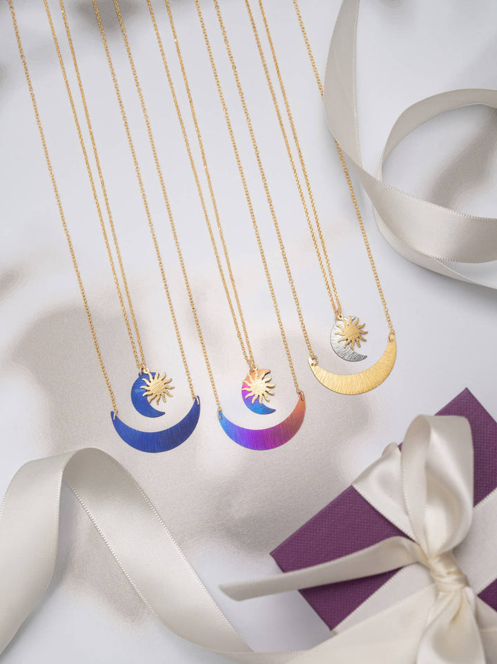 Holly Yashi - Luna Crescent Necklace