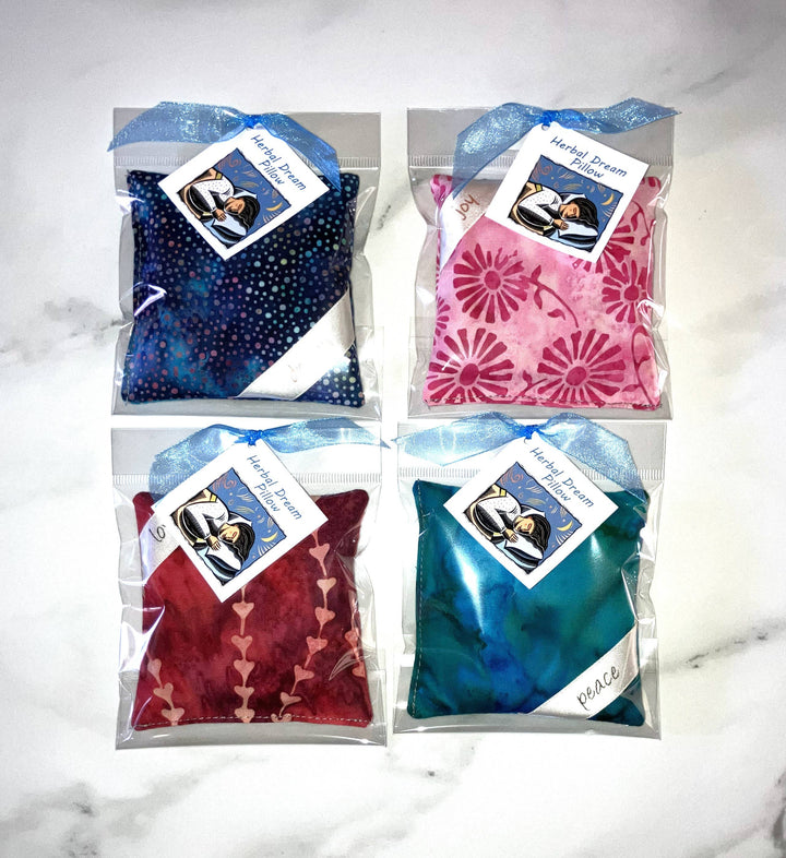 Herbal Dream Pillow SACHET: LOVE / red