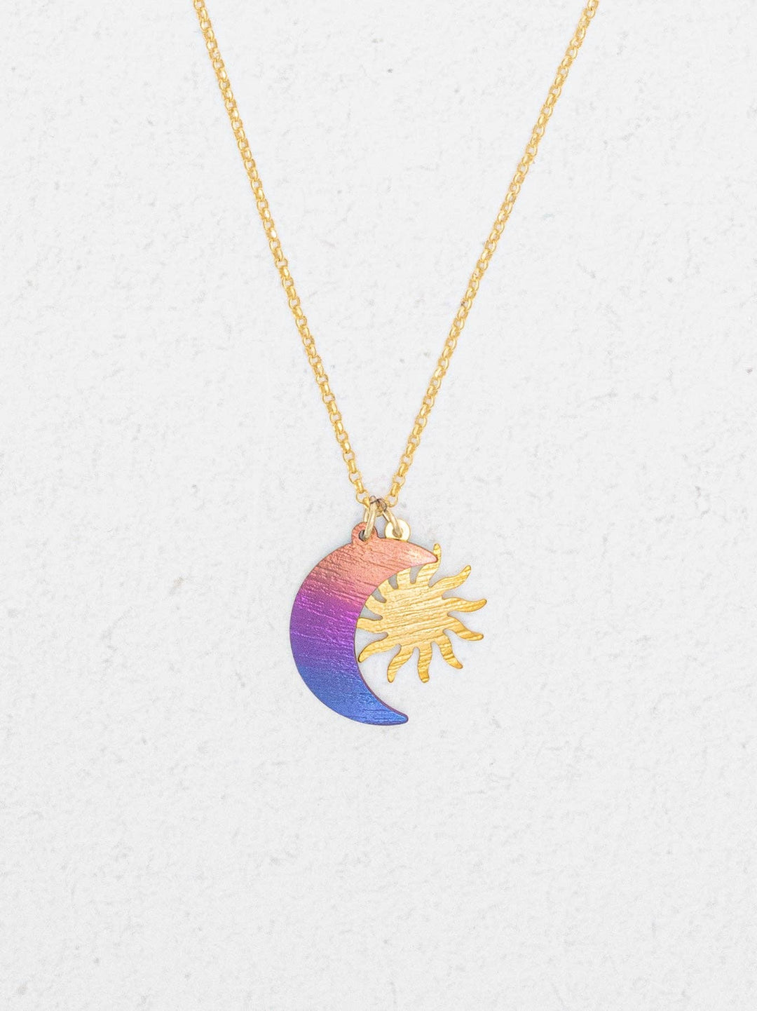 Holly Yashi - Sun and Moon Pendant Necklace