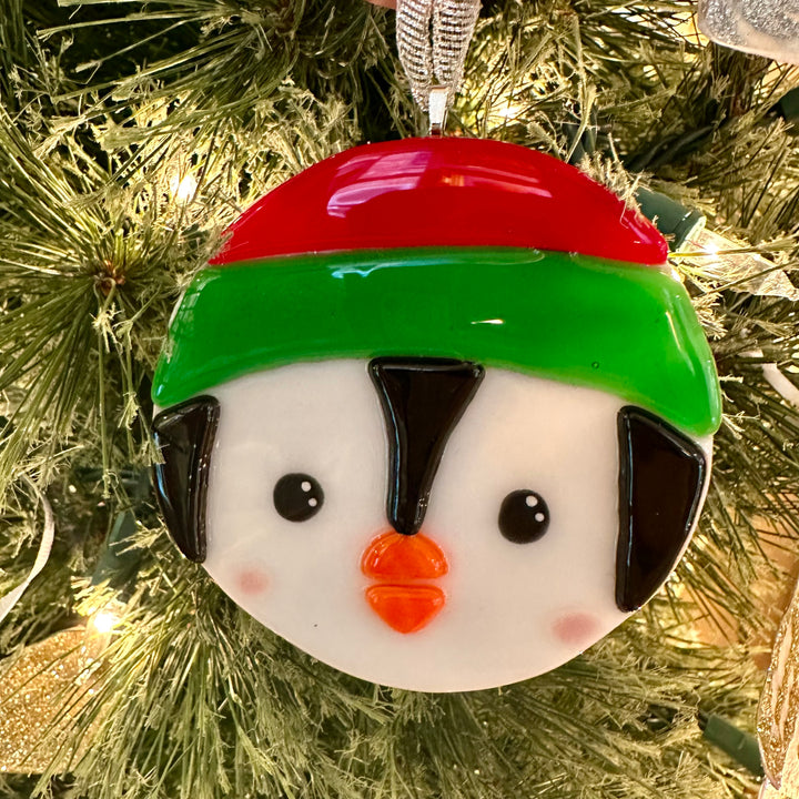Penguin with Pink Cheeks Ornament