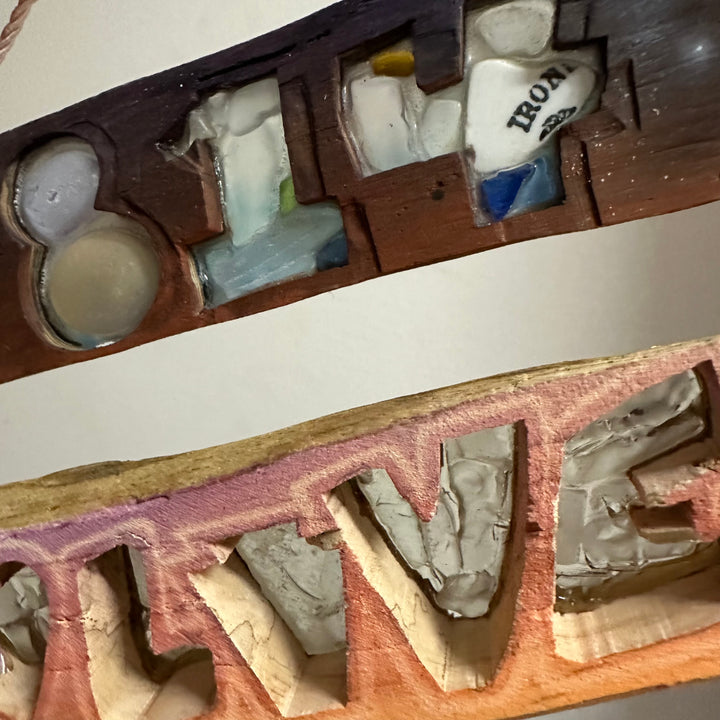 814 Love Driftwood Wall Hanging