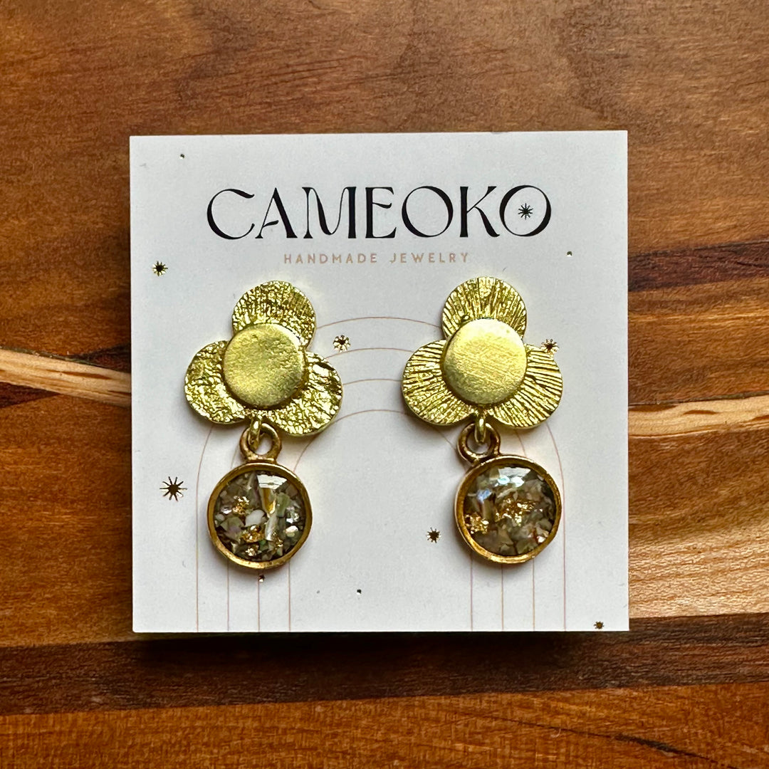 The Emily Floral Earrings