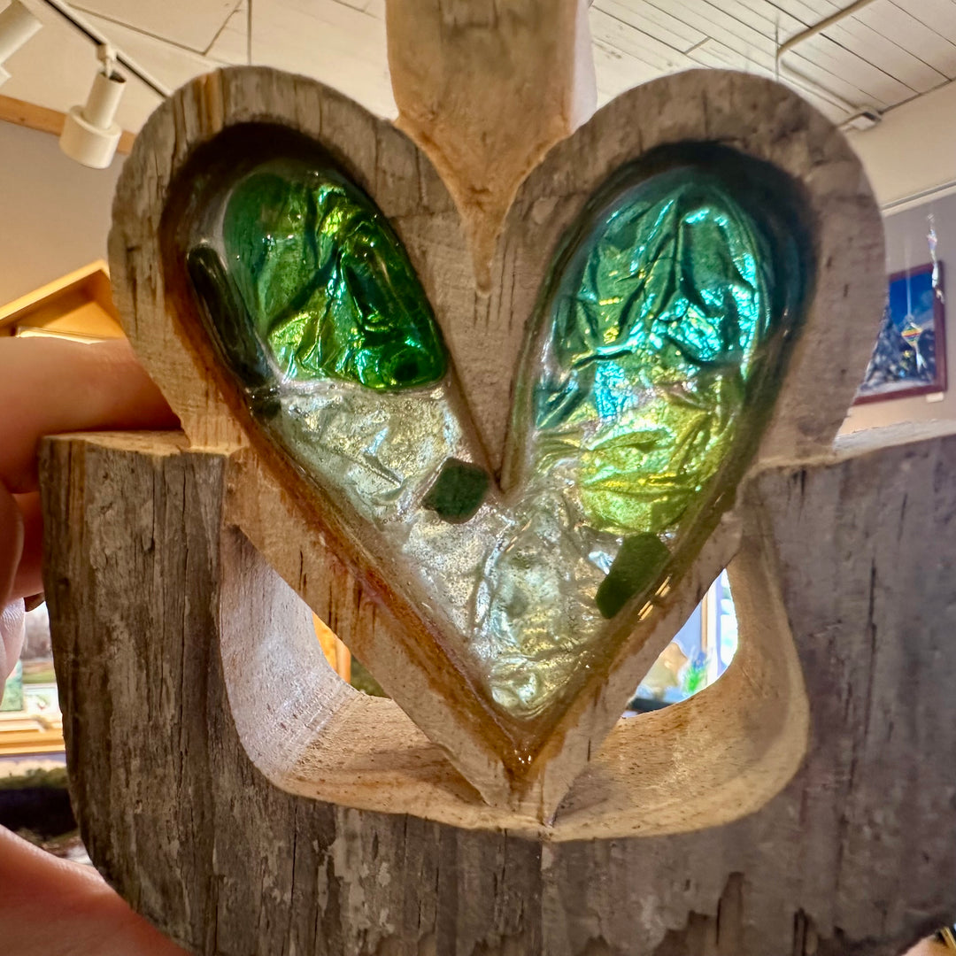 Driftwood I <3 U in Green