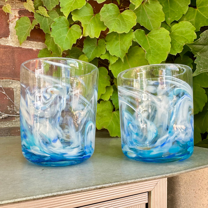 Wave Whiskey Tumbler