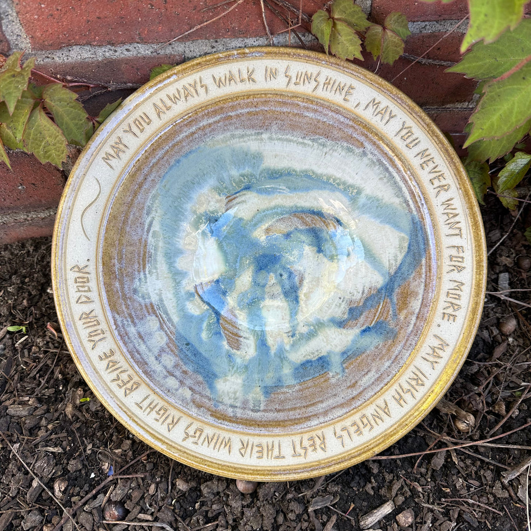 Medium Bowl Irish Blessing Shoreline