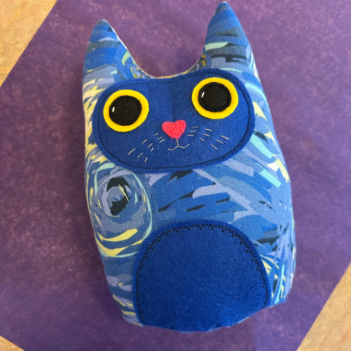 Plushie Cat Blue