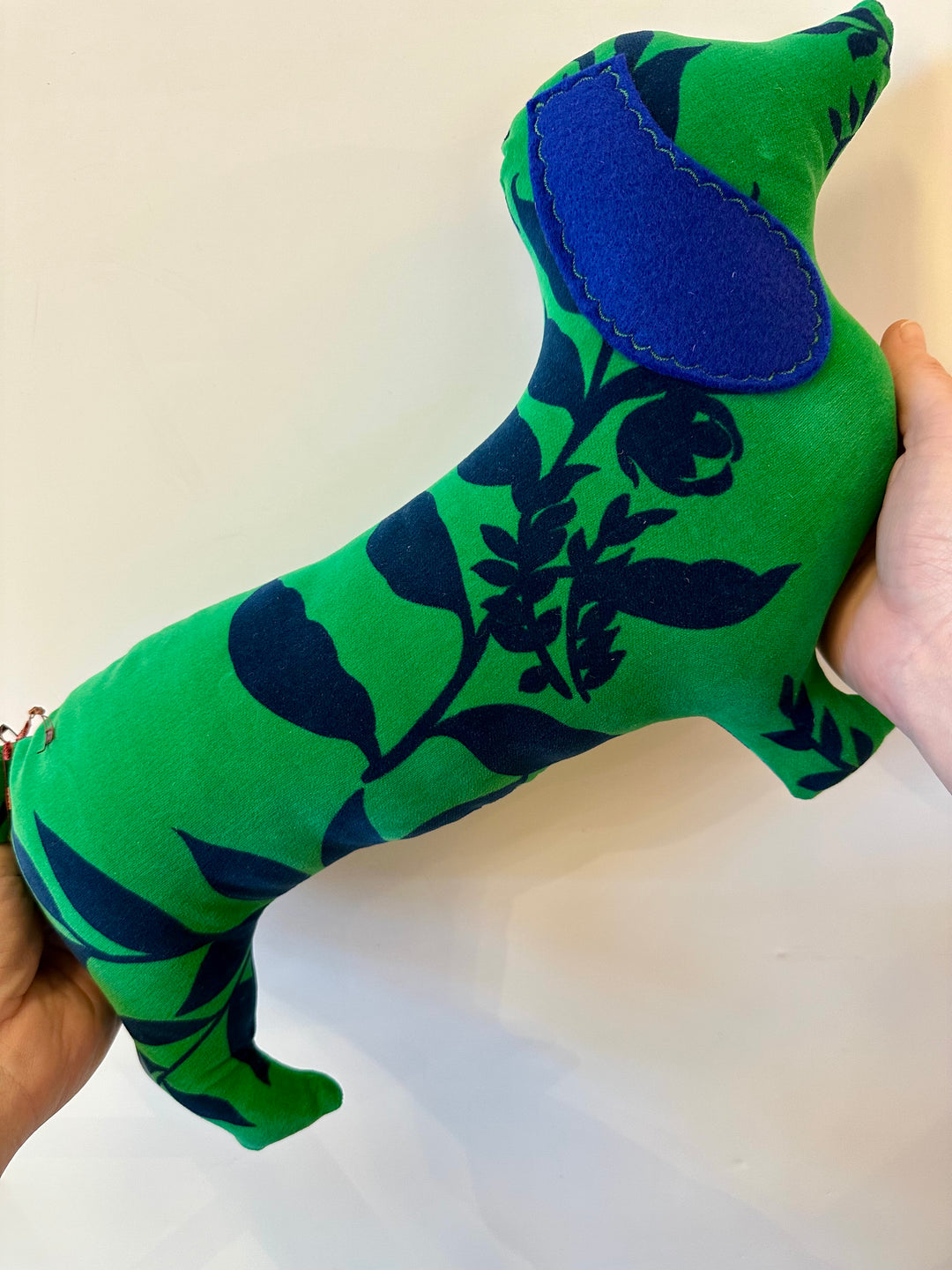 Plush Velvet Doxie Dog