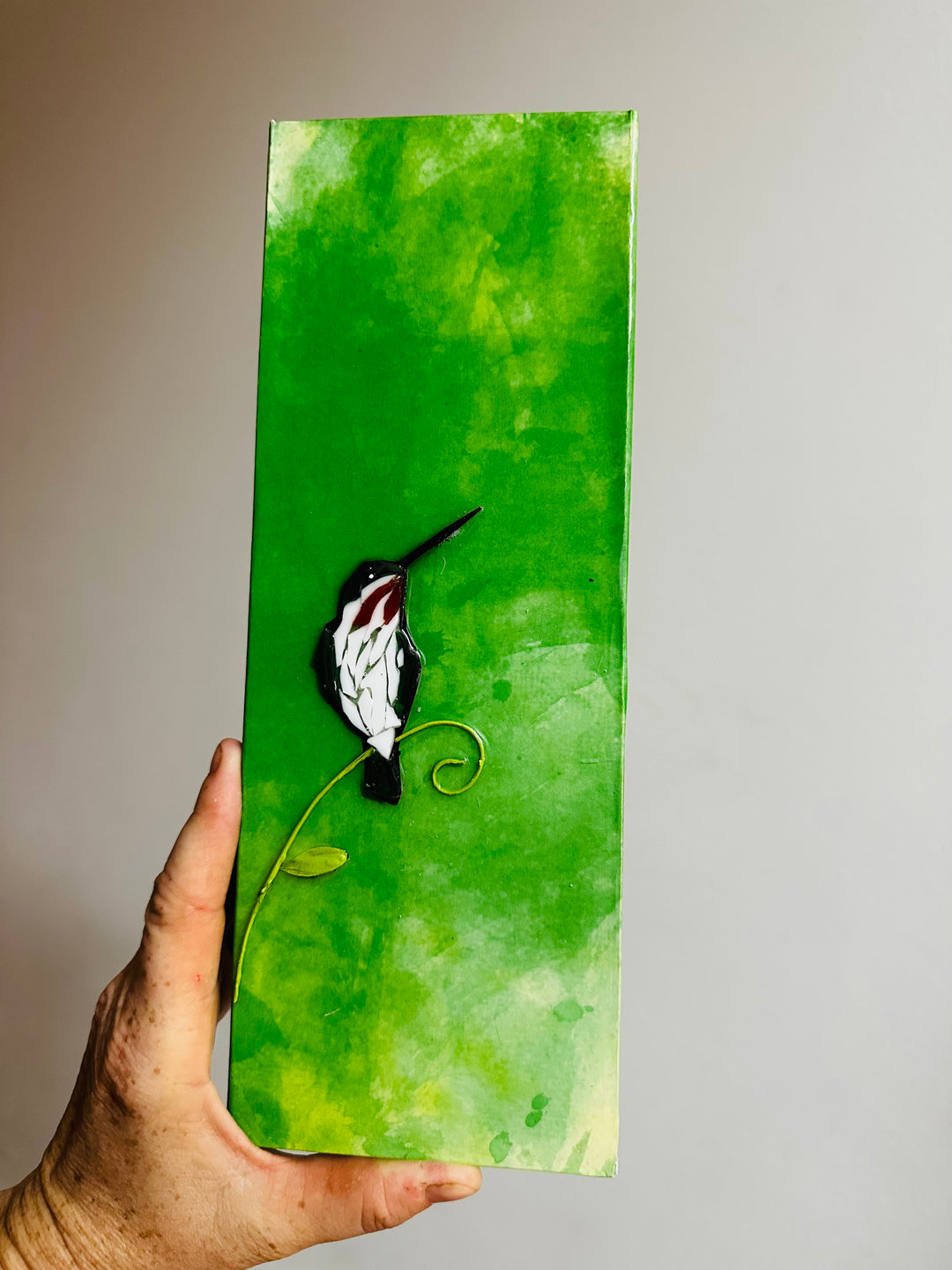 Hummingbird Mosaic Lime