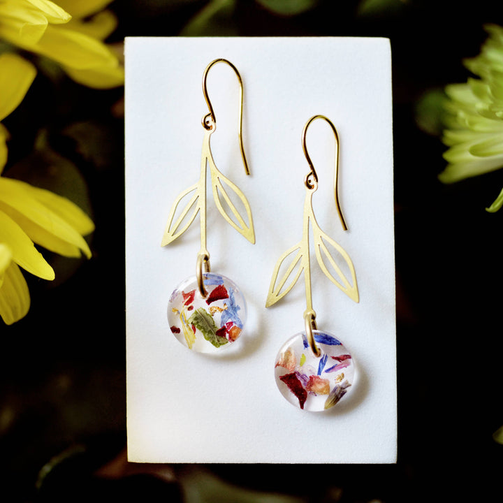 The Flower Petal Earrings