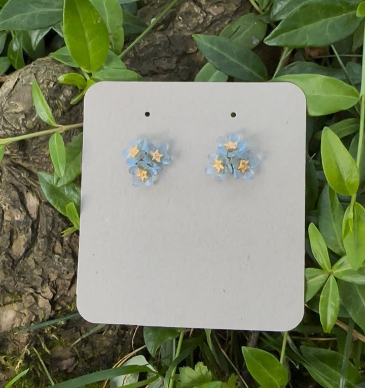 Forget Me Not Flower Studs - Dainty Additions