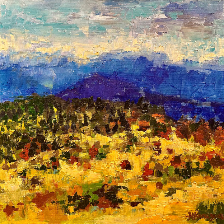 Blue Mountain Landscape