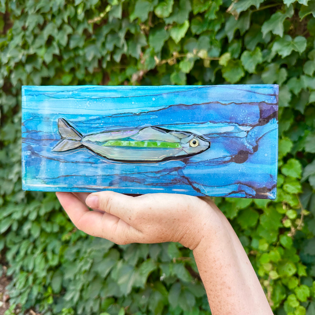 Little Swimming Fish Mosaic