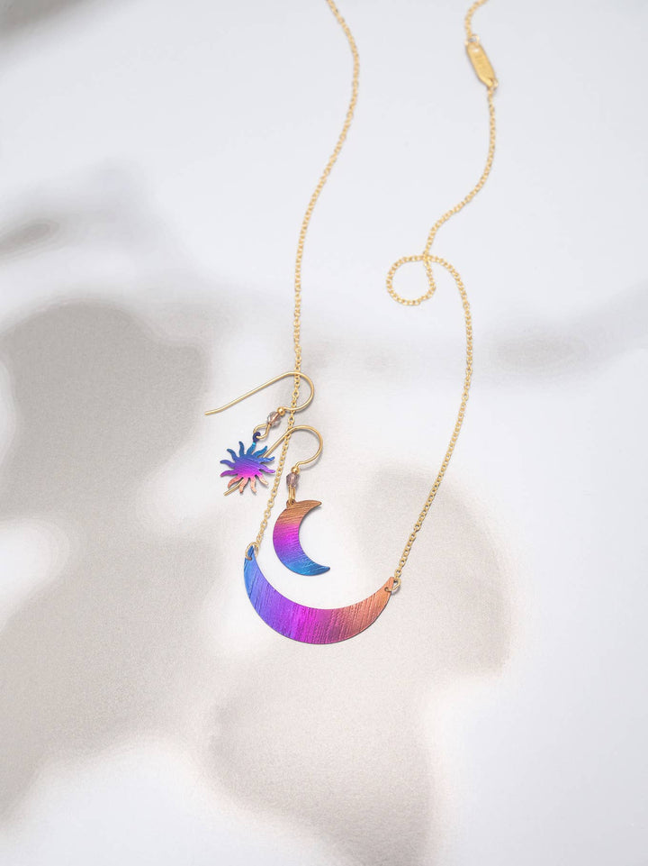 Holly Yashi - Luna Crescent Necklace