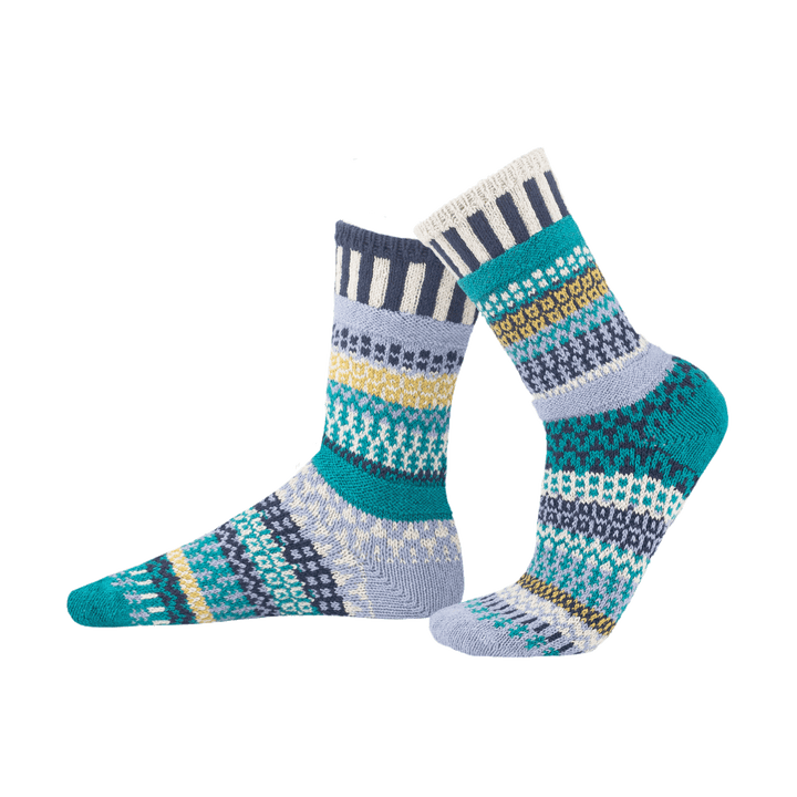 Adult Crew Socks Agave