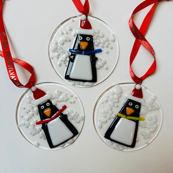 Downtown D'Lights 2025 Penguin Ornament