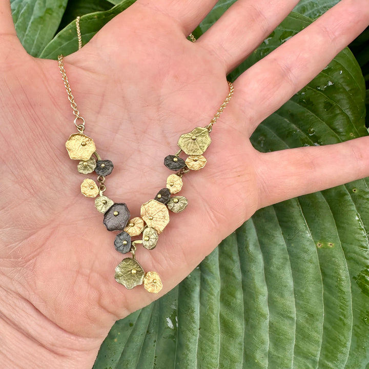 Nasturtium Pendant Necklace