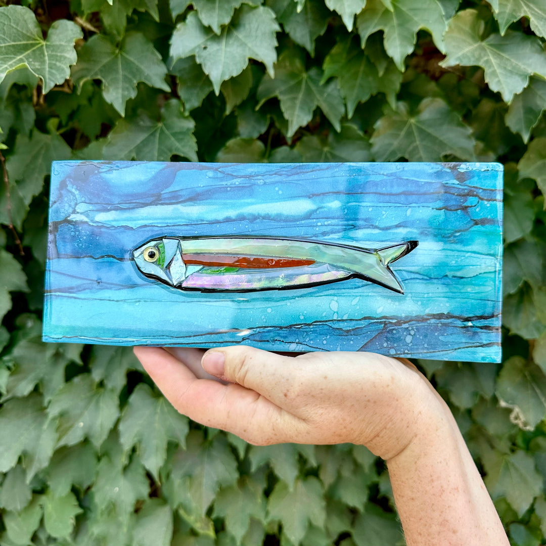 Little Silver Fish Mosaic