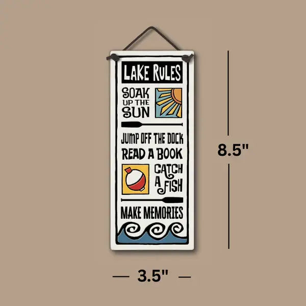 Lake Rules Cabin
