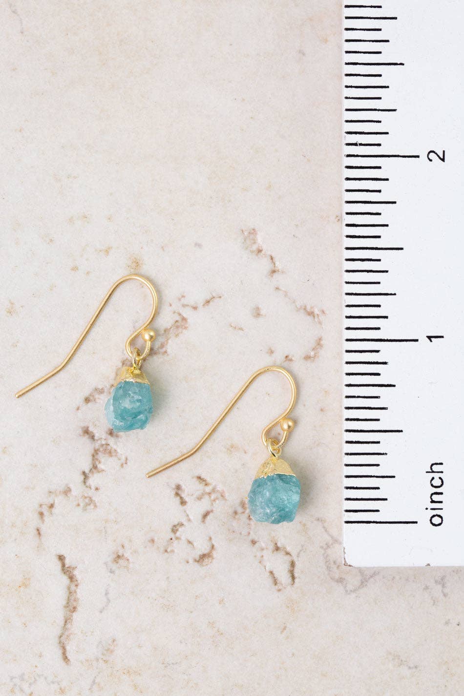 Farmers Market Apatite Simple Earrings
