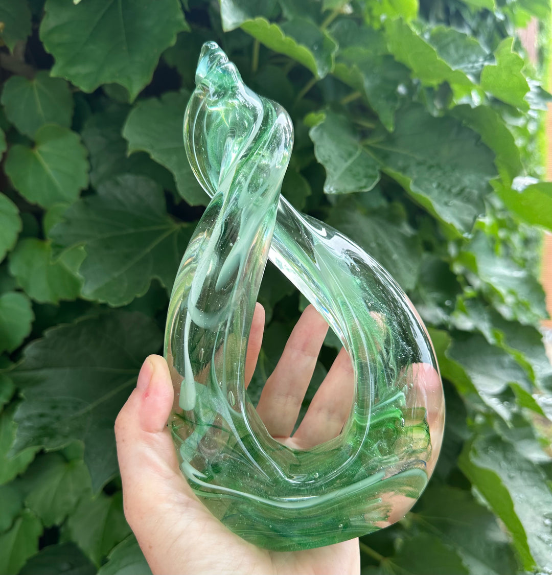 Infinity Loop Medium Green + White