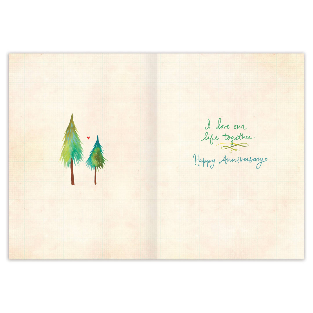 Anniversary Card: Shelter of Each Other