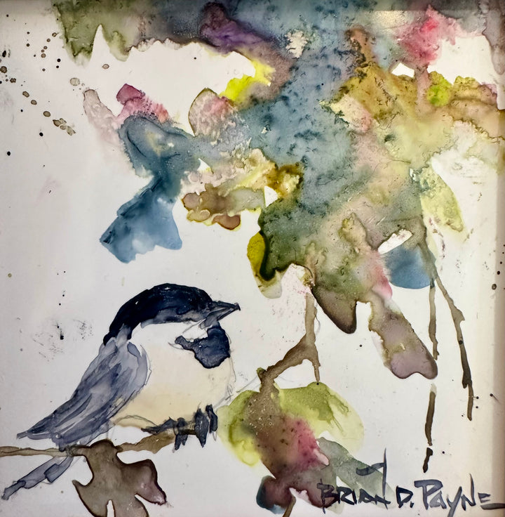 Chickadee on a Branch