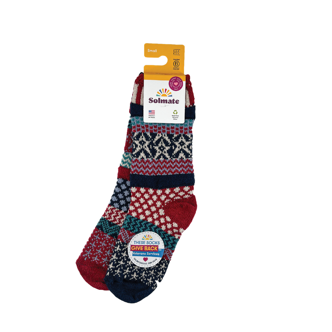 Adult Crew Socks Stars and Stripes