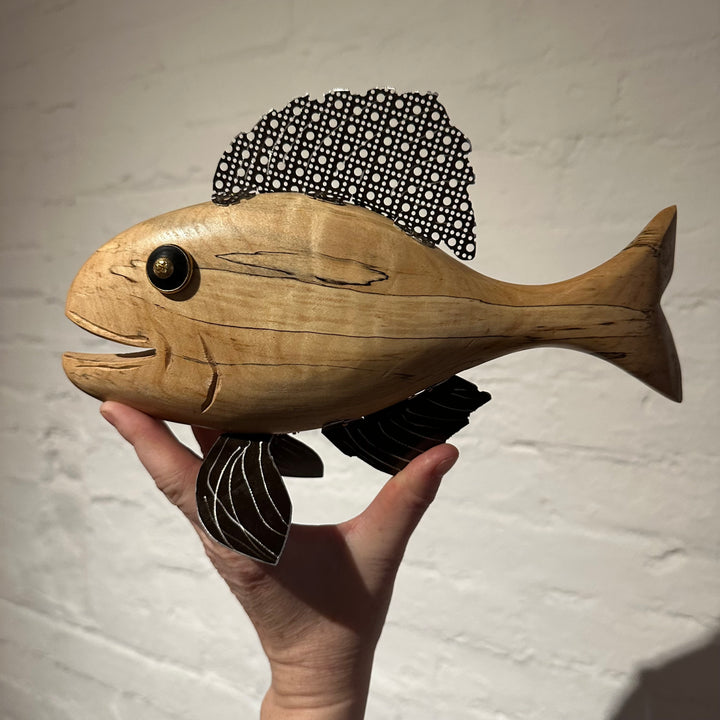 Large Maple Wood Fish