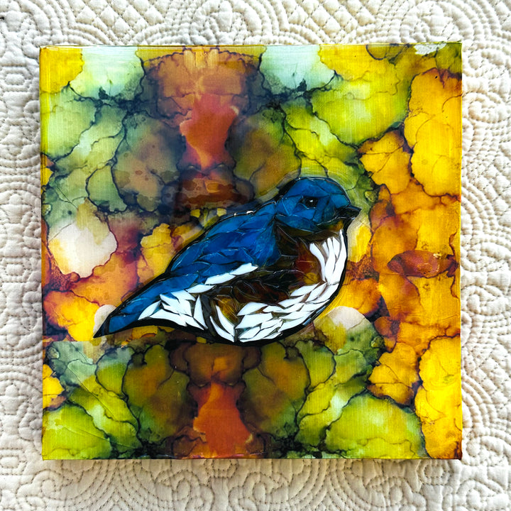 Blue Bird Mosaic 2