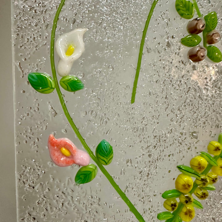 Wildflower Heart Suncatcher