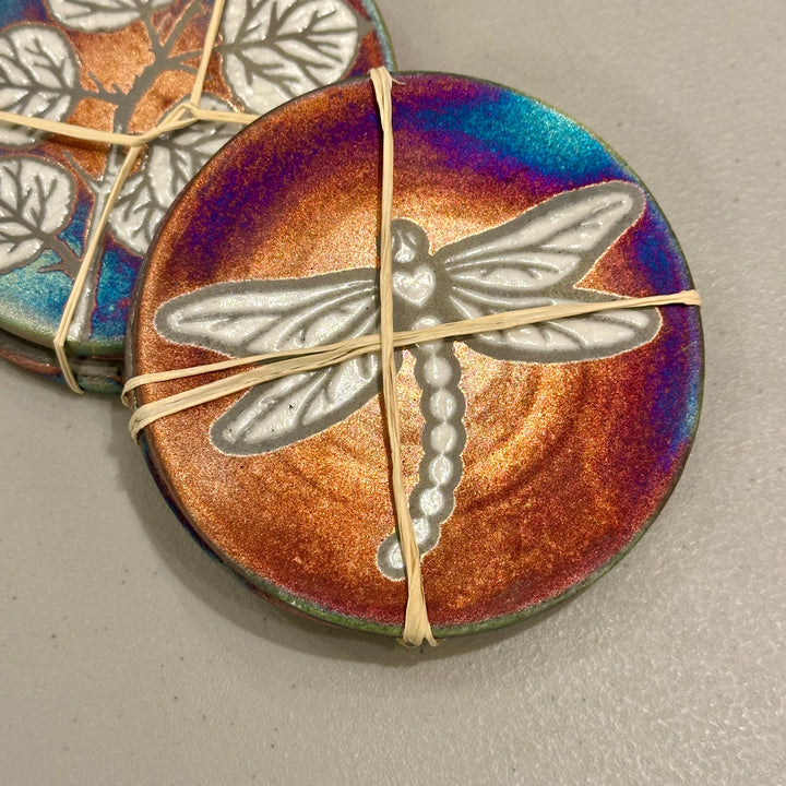 Coasters 2 Pack Dragonfly
