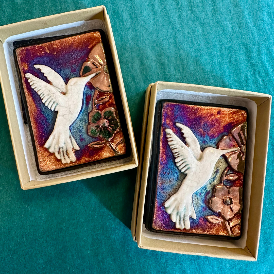Small Wall Art Hummingbird Tile