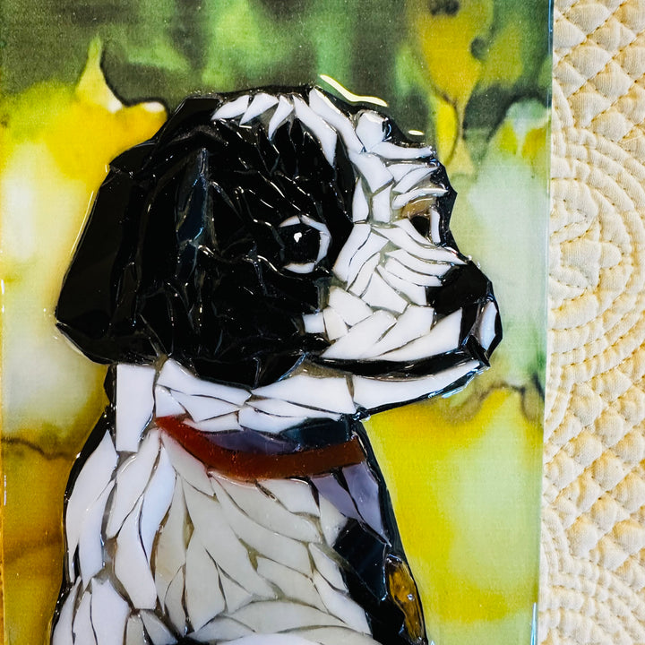 Portuguese Water Dog Mosaic
