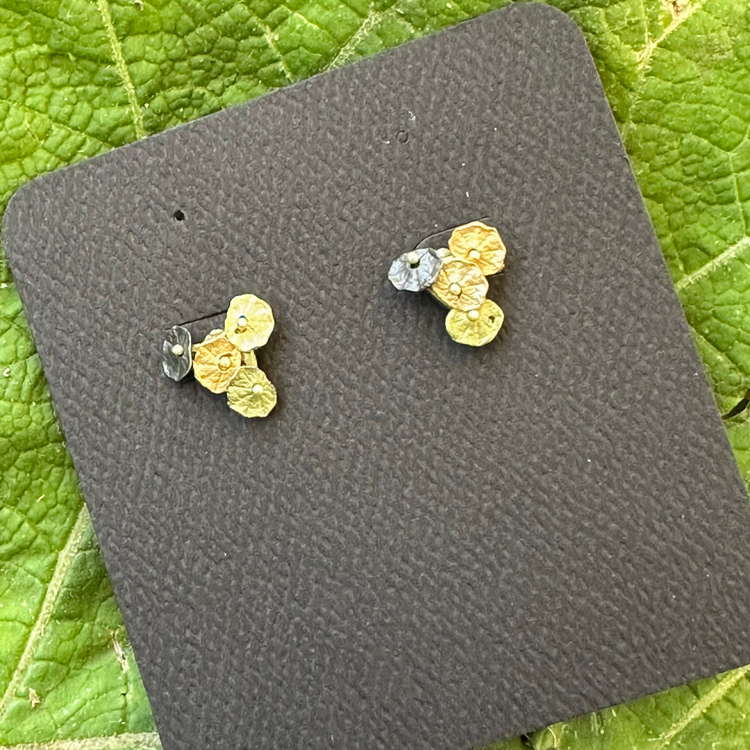 Nasturtium Post Earrings