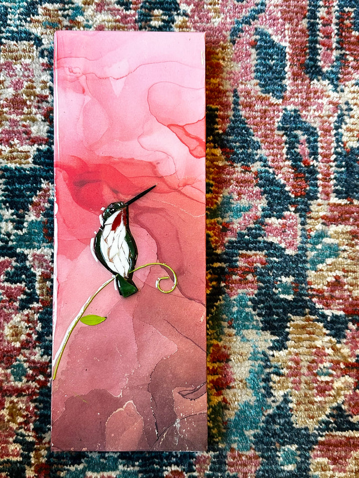 Hummingbird Mosaic Pink