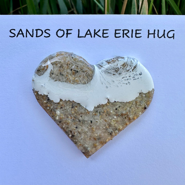Sands of Lake Erie Hug Card